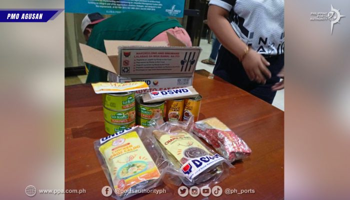 PPA PMO Agusan, DSWD, Namahagi ng RTEF Packs