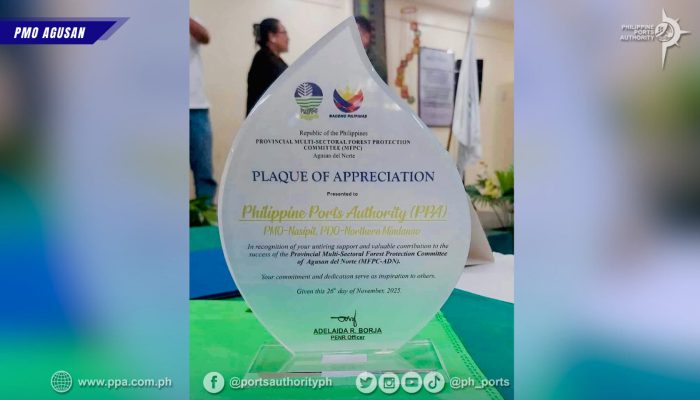 𝗣𝗣𝗔 𝗣𝗠𝗢 𝗔𝗴𝘂𝘀𝗮𝗻 𝗛𝗼𝗻𝗼𝗿𝗲𝗱 𝗳𝗼𝗿 𝗙𝗼𝗿𝗲𝘀𝘁 𝗣𝗿𝗼𝘁𝗲𝗰𝘁𝗶𝗼𝗻 𝗘𝗳𝗳𝗼𝗿𝘁𝘀